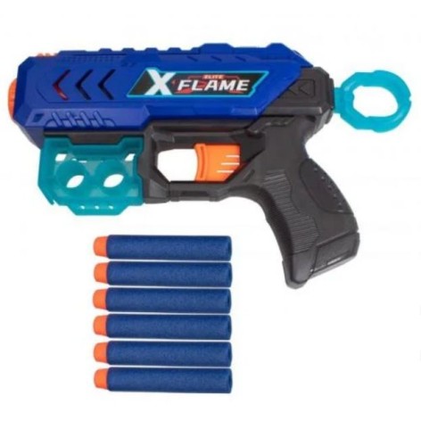 Бластер з м'якими патронами "XFlame" (синій)