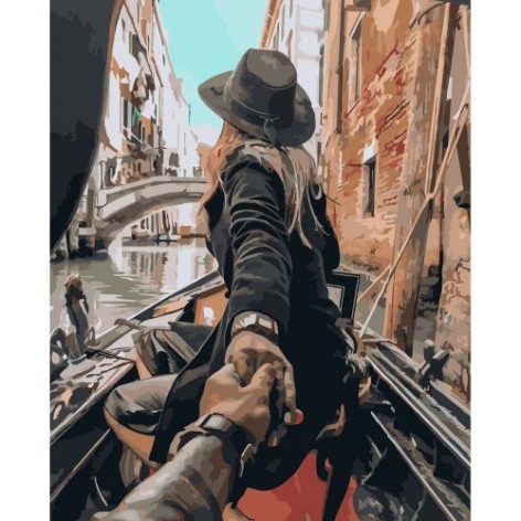 Картина за номерами "Follow me 2"