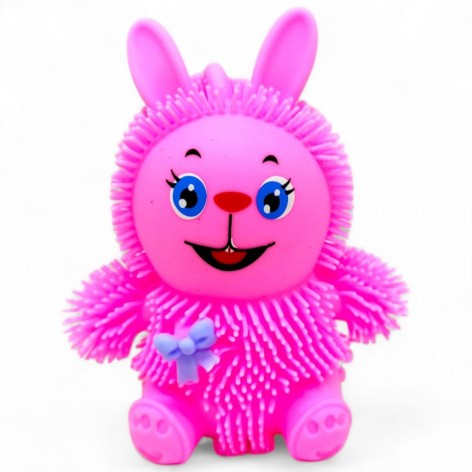 Сяючі Зайці-їжачки, 10 см (рожевий)