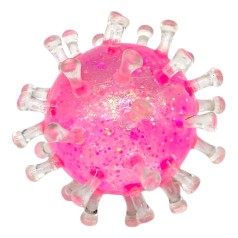 ІГРАШКА-АНТИСТРЕС ВІРУС  (РОЖЕВА)