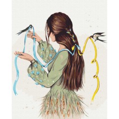 Картина по номерам "Полет свободы © Alla Berezovska" ★★★