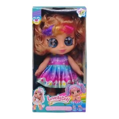 Кукла "Lovely Doll", 22 см, подсветка, веселая песенка (русая)