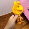 Дитячий ручний вентилятор "Зайчик" (Рожевий)