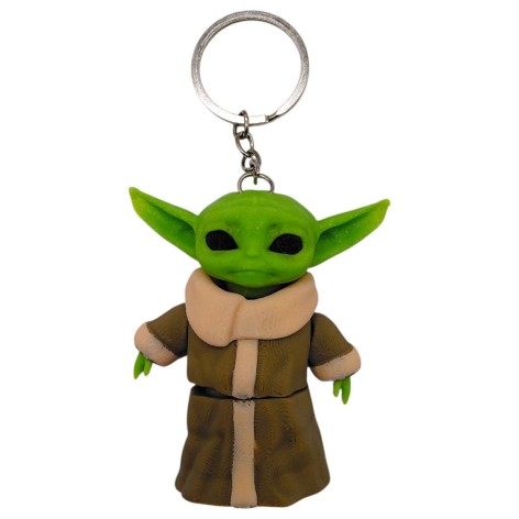 Брелок 3d печать "Беби Йода"