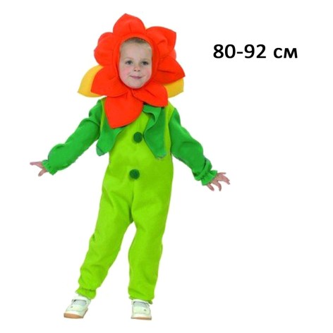 Карнавальный костюм "Цветочек", 80-92 см