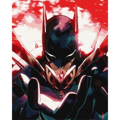 Картина по номерам с красками металлик "Batman: Темный Рыцарь" 40х50 см