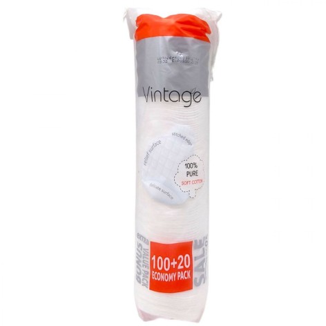 Ватные диски (100+20 шт) NEW