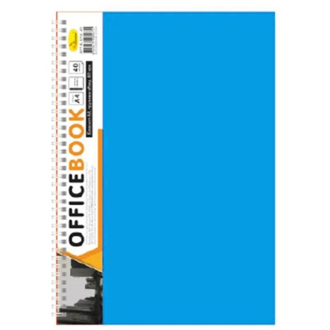 Блокнот "Office Book" A4, 40 аркушів (блакитний)