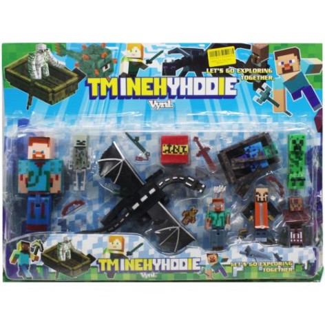 Герои "Minecraft", вид 1