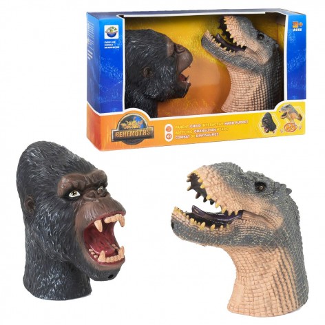 Набір іграшок "Голови, Динозаврик і Кінг Конг"