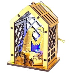 Сувенир с подсветкой "Вертеп" (в коробке)