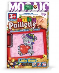 Картина-мозаика из пайеток "Baby Paillette: Мишка"