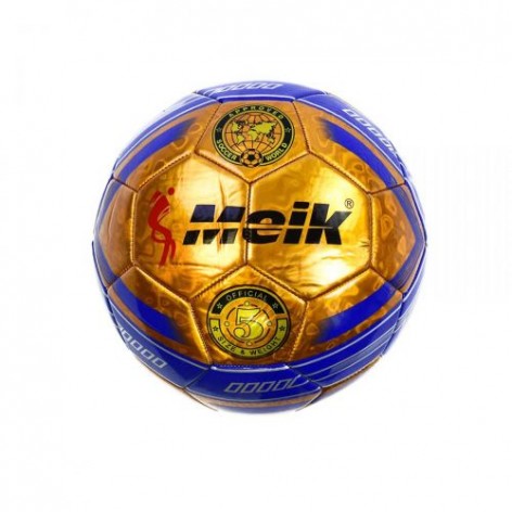 Мяч футбольный "Meik" (оранжевый)