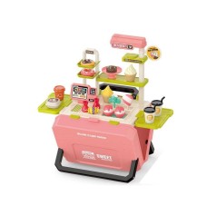 Кафе-кондитерская, аксессуаров 36шт (розовый)