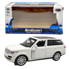 Машинка металева "Авто Експерт", 1:32, звук, світло, інерція (ЛАНД РОВЕР-БІЛИЙ)
