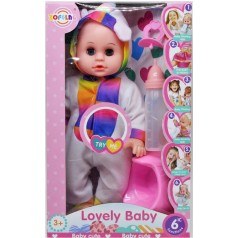 Пупс "Lovely Baby: Единорог" со звуком