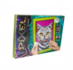 Мягкая мозаика "Pixel", "Котик"