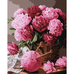 Картина по номерам "Тайны лепестков" 40x50 см