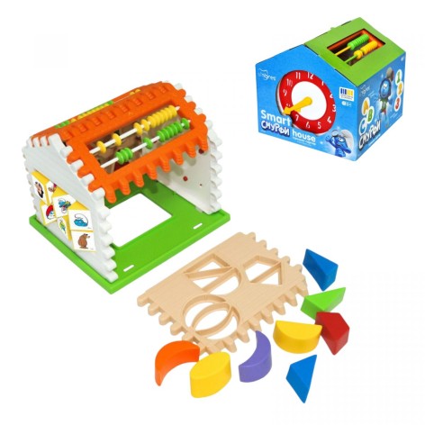 Игрушка-сортер "Smart house" 21 эл., СМУРФЫ