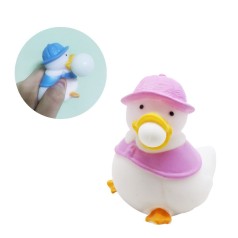 Игрушка-антистресс "Уточка со жвачкой", розовый