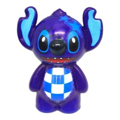 Сквіші Стіч з ароматом 9,5 см (СИНІЙ В КЛІТИНКУ)