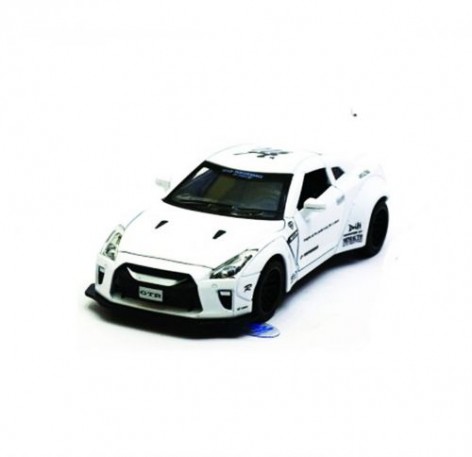 Машинка "Nissan GTR" из серии "Автопром" (белая)