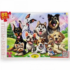 Пазл (Максі) "Собачки", 88 елементів