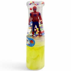 Слайм з Героями пластиковими, 18 см (жовтий)
