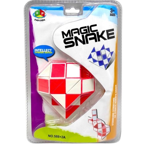 Кубик "Змейка-бриллиант" (КРАСНЫЙ)