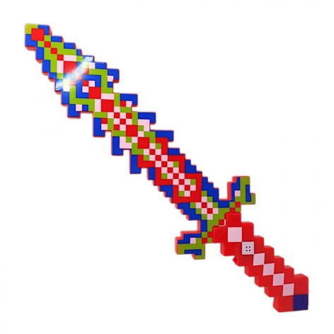 Меч Майнкрафт червоний