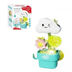 Игра для ванны мельница, кружка, на присосках, механический принцип работы, в коробке