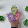 Жвачка-тянучка "Labubu" игрушка-антистресс (фиолетовый)
