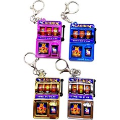 Брелок игровой "Автомат игровой" микс цветов