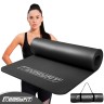 Коврик для йоги и фитнеса EasyFit Flex Pro с красным кантом