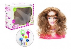 Кукла-манекен для причёсок "Beauty", розовая