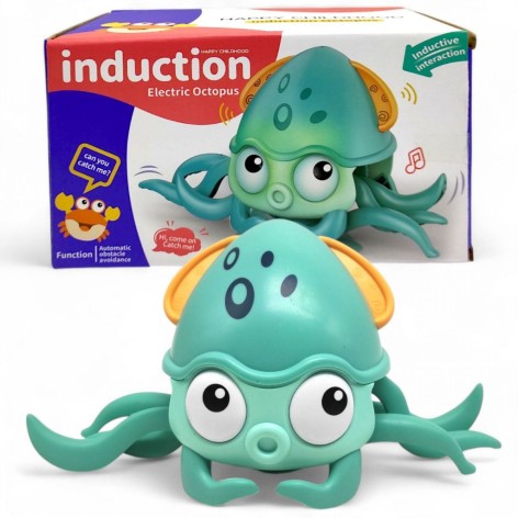 Кальмар на батарейках (Бірюзовий)