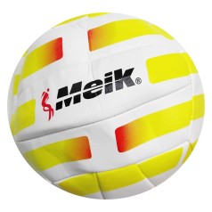 Мяч волейбол PVC (желтый в белую полоску)