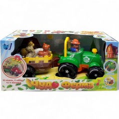Трактор музыкальный (ЗЕЛЕНЫЙ)