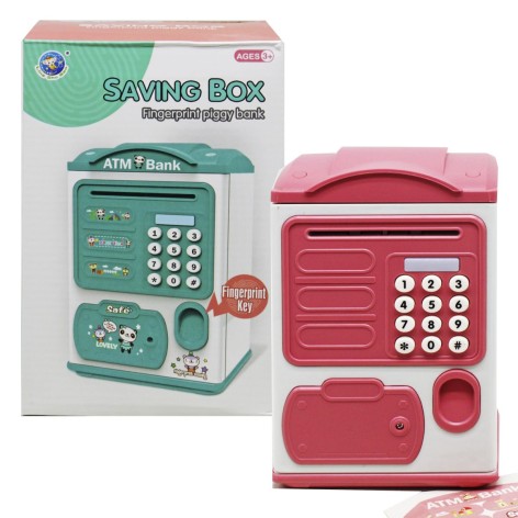 Копилка-сейв "Saving Box" (розовый)