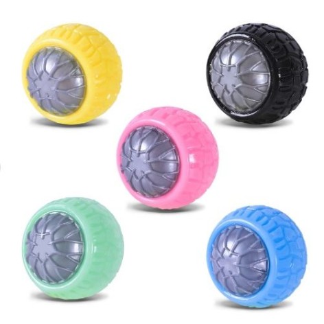 Попрыгунчик мяч, 6,5 см светящийся (микс видов)