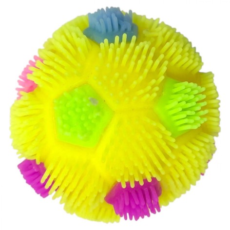 Їжачок, що світиться Футбол 7 см (ЖОВТИЙ)
