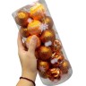 Новогодние украшения, 24 штуки, шарики, D=4.5 см, в слюде