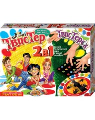 Напольная игра 2 в 1 "Твистер гранд + Твистерок"