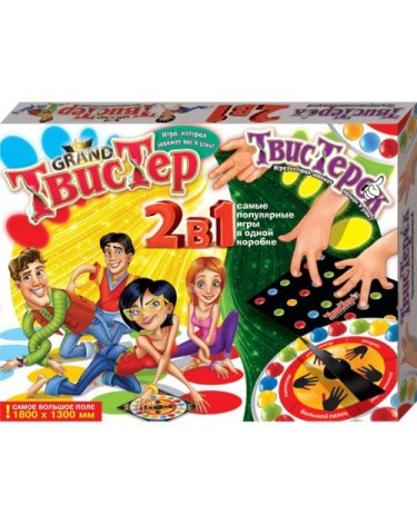 Напольная игра 2 в 1 "Твистер гранд + Твистерок"