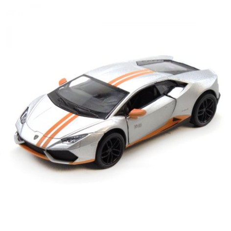 Машинка KINSMART "Lamborghini Huracan LP610-4" (срібляста)