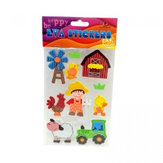 Наклейки из EVA 11.5х18см