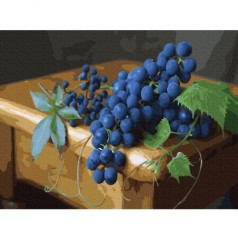 Картина по номерам "Спелая гроздь" ★★★