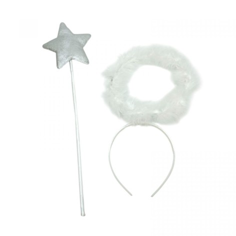 Набор нимб с волшебной палочкой Ангелочек