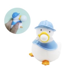Игрушка-антистресс "Уточка со жвачкой", синий