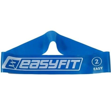 Резиновое кольцо Easyfit #2, синий (для занятий фитнесом, йогой, пилатесом и кроссфитом)